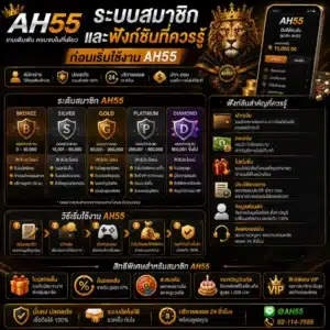 AH55 ระบบสมาชิกและฟังก์ชันที่ควรรู้ก่อนเริ่มใช้งาน